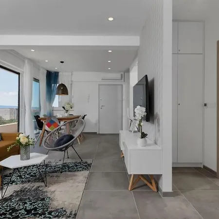 Apartman Meli Luka With Seaview Makarská Exteriér fotografie