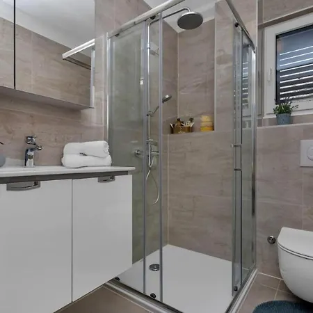 Apartman Meli Luka With Seaview Makarská Exteriér fotografie