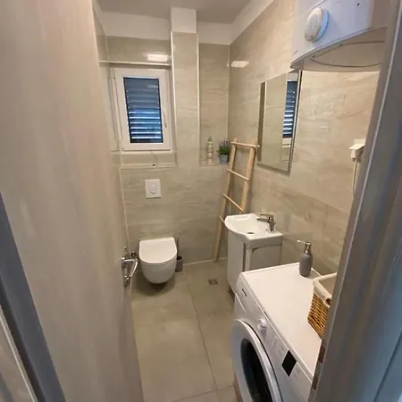 Apartman Meli Luka With Seaview Makarská Exteriér fotografie